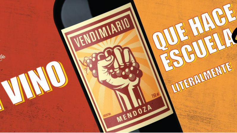 Vendimiario, el vino solidario Fondo de Olla